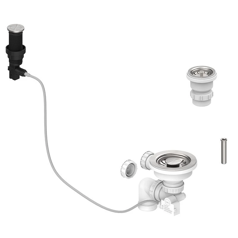 Thomas Denby Presto Automatic Waste Kit (Harmony MB / Lydian Chef & Melody Pro) - Stainless Steel - WP15SS 1 Thomas Denby Presto Automatic Waste Kit (Harmony MB / Lydian Chef & Melody Pro) - Stainless Steel - WP15SS