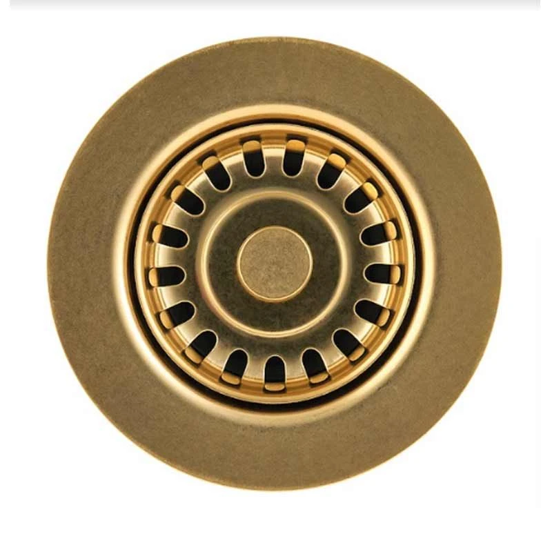 Thomas Denby 60mm Belfast Basket Strainer Waste - Artisan Brass - WRPAB 1 Thomas Denby 60mm Belfast Basket Strainer Waste - Artisan Brass - WRPAB