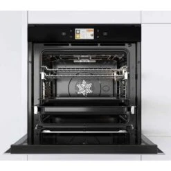 Whirlpool W11I OM1 4MS2 H Built In Single Electric Oven - Black -Blanco Shop whirlpool w11iom14ms2h lifestyle2 1