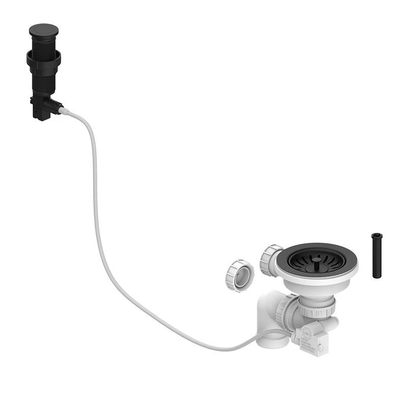 Thomas Denby Presto Automatic Waste Kit (Harmony XL & Compact / Opus XL & Compact) - Matt Black - WP10MB 1 Thomas Denby Presto Automatic Waste Kit (Harmony XL & Compact / Opus XL & Compact) - Matt Black - WP10MB