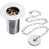 Bristan Traditional Unslotted Belfast Sink Waste, Chrome - W SNK6 C