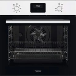 Zanussi ZOHNX3W1 B/I Single Electric Oven - White -Blanco Shop zohnx3w1